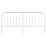 Cabecero de metal blanco 200 cm de vidaXL, Cabeceros y pies de cama - Ref: Foro24-353722, Precio: 35,34 €, Descuento: %