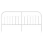 Cabecero de metal blanco 200 cm de vidaXL, Cabeceros y pies de cama - Ref: Foro24-353722, Precio: 34,84 €, Descuento: %
