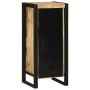 Juego de muebles de baño 4 pcs Marrón Madera de mango maciza
