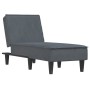 Dark Gray Velvet Divan Sofa by vidaXL, Daybeds - Ref: Foro24-352836, Price: 161,79 €, Discount: %