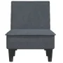 Dark Gray Velvet Divan Sofa by vidaXL, Daybeds - Ref: Foro24-352836, Price: 158,89 €, Discount: %