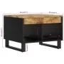 Couchtisch aus massivem Mangoholz, 55 x 50 x 40 cm von vidaXL, Couchtisch - Ref: Foro24-352877, Preis: 60,04 €, Rabatt: %