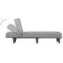 Sofá diván de tela gris claro de vidaXL, Divanes - Ref: Foro24-352856, Precio: 130,96 €, Descuento: %