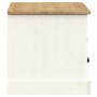 Mueble para TV VIGO madera maciza de pino blanco 106x40x40 cm de vidaXL, Muebles TV - Ref: Foro24-353176, Precio: 91,84 €, De...