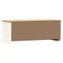 VIGO TV-Schrank aus massivem weißem Kiefernholz 106x40x40 cm von vidaXL, TV-Möbel - Ref: Foro24-353176, Preis: 90,83 €, Rabat...