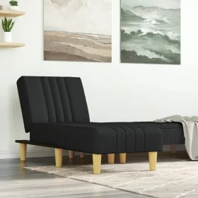 Black fabric divan sofa by vidaXL, Daybeds - Ref: Foro24-352821, Price: 147,74 €, Discount: %