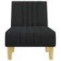 Black fabric divan sofa by vidaXL, Daybeds - Ref: Foro24-352821, Price: 147,74 €, Discount: %
