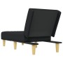 Black fabric divan sofa by vidaXL, Daybeds - Ref: Foro24-352821, Price: 129,89 €, Discount: %