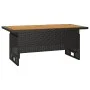 3-teiliges Gartenmöbel-Set und schwarze synthetische Rattankissen von vidaXL, Gartensets - Ref: Foro24-362177, Preis: 520,06 ...