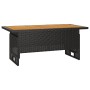 3-teiliges Gartenmöbel-Set und schwarze synthetische Rattankissen von vidaXL, Gartensets - Ref: Foro24-362177, Preis: 581,85 ...