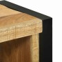 Juego de muebles de baño 4 pcs Marrón Madera de mango maciza