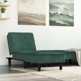 Dark Green Velvet Divan Sofa by vidaXL, Daybeds - Ref: Foro24-352846, Price: 156,01 €, Discount: %