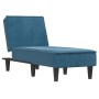 Blue velvet chaise lounge sofa by vidaXL, Daybeds - Ref: Foro24-352834, Price: 136,48 €, Discount: %