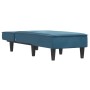 Blue velvet chaise lounge sofa by vidaXL, Daybeds - Ref: Foro24-352834, Price: 136,48 €, Discount: %