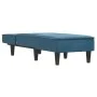 Blue velvet chaise lounge sofa by vidaXL, Daybeds - Ref: Foro24-352834, Price: 134,31 €, Discount: %