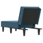 Blue velvet chaise lounge sofa by vidaXL, Daybeds - Ref: Foro24-352834, Price: 134,31 €, Discount: %