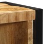 Juego de muebles de baño 3 pcs Marrón Madera de mango maciza