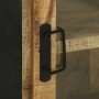 Juego de muebles de baño 3 pcs Marrón Madera de mango maciza