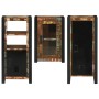 Juego de muebles de baño 3 pcs Madera reciclada maciza