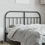 Kopfteil aus schwarzem Metall, 150 cm von vidaXL, Kopf- und Fußteile - Ref: Foro24-353669, Preis: 42,87 €, Rabatt: %