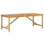 Esstisch aus massivem Akazienholz 200x90x74 cm von vidaXL, Gartentische - Ref: Foro24-362242, Preis: 259,56 €, Rabatt: %