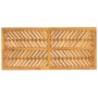 Mesa de comedor madera maciza de acacia 200x90x74 cm