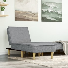 Sofá diván de tela gris claro de vidaXL, Divanes - Ref: Foro24-352831, Precio: 126,95 €, Descuento: %