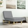 Diwansofa aus hellgrauem Stoff von vidaXL, Tagesbetten - Ref: Foro24-352831, Preis: 126,95 €, Rabatt: %