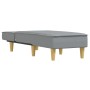 Light Gray Fabric Divan Sofa by vidaXL, Daybeds - Ref: Foro24-352831, Price: 116,95 €, Discount: %