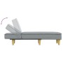 Diwansofa aus hellgrauem Stoff von vidaXL, Tagesbetten - Ref: Foro24-352831, Preis: 126,95 €, Rabatt: %