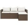 Braunes Gartenmöbelset aus synthetischem Rattan von vidaXL, Gartensets - Ref: Foro24-362329, Preis: 312,66 €, Rabatt: %