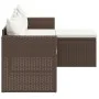 Braunes Gartenmöbelset aus synthetischem Rattan von vidaXL, Gartensets - Ref: Foro24-362329, Preis: 312,66 €, Rabatt: %