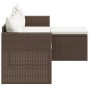 Braunes Gartenmöbelset aus synthetischem Rattan von vidaXL, Gartensets - Ref: Foro24-362329, Preis: 318,16 €, Rabatt: %