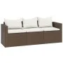 Braunes Gartenmöbelset aus synthetischem Rattan von vidaXL, Gartensets - Ref: Foro24-362329, Preis: 312,66 €, Rabatt: %