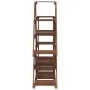 Solid fir wood flower stand 110x25x105 cm by vidaXL, Pot stands - Ref: Foro24-362877, Price: 45,30 €, Discount: %