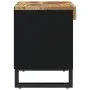 TV-Schrank aus massivem Mangoholz, 60 x 33 x 43,5 cm von vidaXL, TV-Möbel - Ref: Foro24-352881, Preis: 80,07 €, Rabatt: %