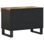 TV-Schrank aus massivem Mangoholz, 60 x 33 x 43,5 cm von vidaXL, TV-Möbel - Ref: Foro24-352881, Preis: 80,07 €, Rabatt: %