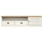 TV-Möbel VIGO aus massiver Kiefer in Weiß 156x40x40 cm von vidaXL, TV-Möbel - Ref: Foro24-353173, Preis: 149,64 €, Rabatt: %
