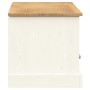 Mueble para TV VIGO madera maciza de pino blanco 156x40x40 cm de vidaXL, Muebles TV - Ref: Foro24-353173, Precio: 152,41 €, D...