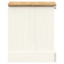 VIGO bedside table solid white pine wood 42x35x42 cm by vidaXL, Nightstands - Ref: Foro24-353155, Price: 54,10 €, Discount: %
