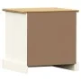 VIGO Nachttisch aus massivem weißem Kiefernholz 42x35x42 cm von vidaXL, Nachttische - Ref: Foro24-353155, Preis: 53,39 €, Rab...