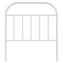 Cabecero de metal blanco 90 cm de vidaXL, Cabeceros y pies de cama - Ref: Foro24-353712, Precio: 23,89 €, Descuento: %
