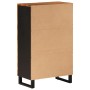 Aparador con cajón hierro y madera maciza acacia 60x33x100 cm de vidaXL, Aparadores - Ref: Foro24-352934, Precio: 228,04 €