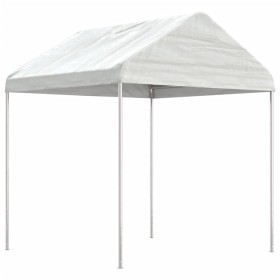 Pavillon mit weißem Polyethylendach 2,28x2,23x2,69 m von vidaXL, Zelte und Pavillons - Ref: Foro24-362635, Preis: 88,91 €, Ra...