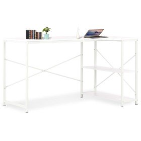 Escritorio para ordenador blanco 120x72x70 cm Escritorio para ordenador blanco 120x72x70 cm