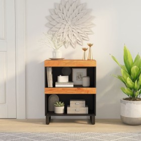 Solid acacia wood auxiliary cabinet 60x33x75 cm by vidaXL, Nightstands - Ref: Foro24-352886, Price: 60,35 €, Discount: %