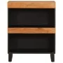 Beistellschrank aus massivem Akazienholz, 60 x 33 x 75 cm von vidaXL, Nachttische - Ref: Foro24-352886, Preis: 59,68 €, Rabat...