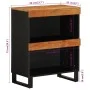 Beistellschrank aus massivem Akazienholz, 60 x 33 x 75 cm von vidaXL, Nachttische - Ref: Foro24-352886, Preis: 59,68 €, Rabat...