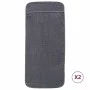 Strandtücher 2 Stück anthrazitgrauer Stoff 400 g/m² 75x200 cm von vidaXL, Strandtücher - Ref: Foro24-362674, Preis: 51,88 €, ...