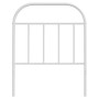 Kopfteil aus weißem Metall, 75 cm von vidaXL, Kopf- und Fußteile - Ref: Foro24-353710, Preis: 22,30 €, Rabatt: %